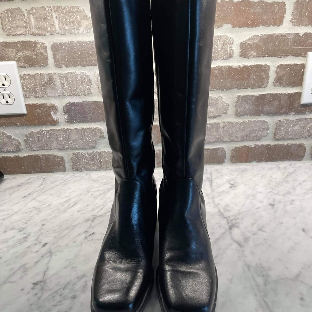 Black Leather Boots
